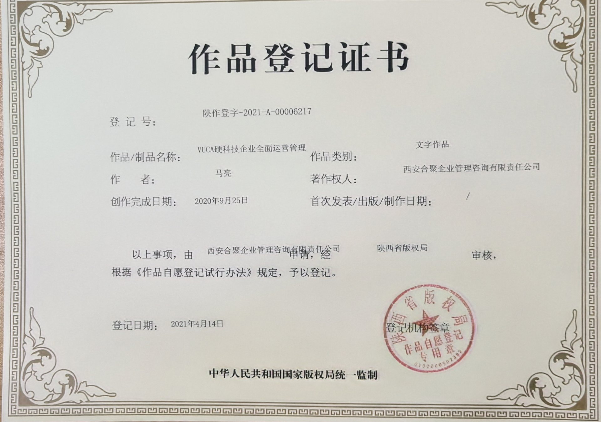 VUCA硬科技企业全面运营管理